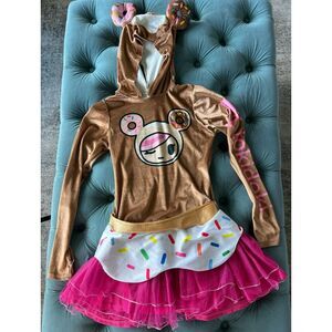 Tokidoki Donutella Donutino Girls One Piece Dress Costume Halloween size 10-12
